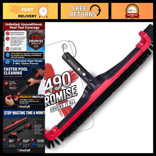 Pool brush algae - 22",