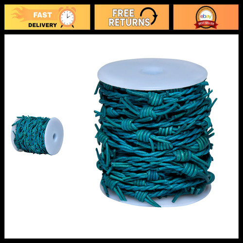 Artificial barbed wire leather - artificial,