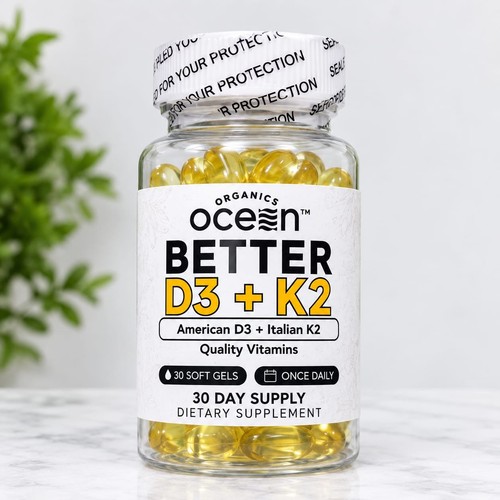 Organics ocean better - ocean, +