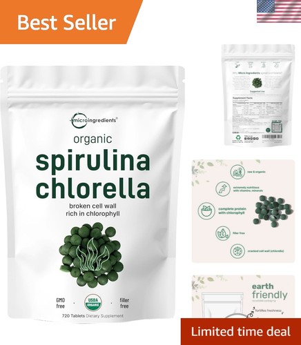 Organic spirulina chlorella - spirulina,