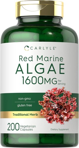 Red marine algae - red,