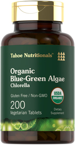 Chlorella blue green - chlorella,